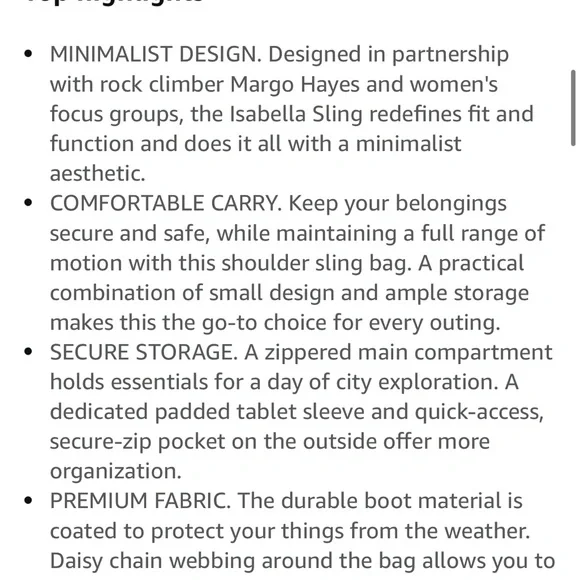 The North Face Isabella Sling Bag - Mystic Haze - Picture 6 of 10